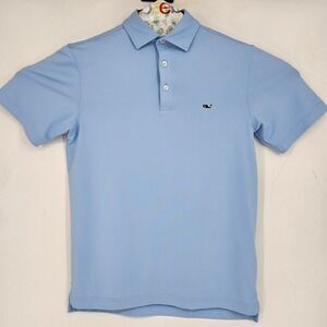 Vineyard Vines Shirt Mens‎ Extra Small Sankaty Polo OTG On The Go Casual Blue
